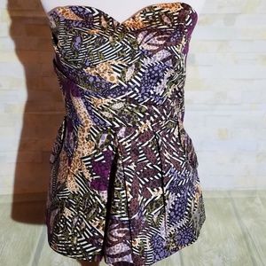 Fei Strapless Bustier Top